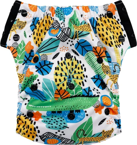 Vista 25 de EcoAble Pañal de entrenamiento reutilizable para ir al baño con inserto, pantalones de entrenamiento de tela diurna para niños pequeños y niños