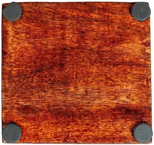 Vista 8 de SimbaKart - Hermosa talla floral hecha a mano, joyero de madera, organizador de almacenamiento, caja de tesoros, organizador de joyas, caja