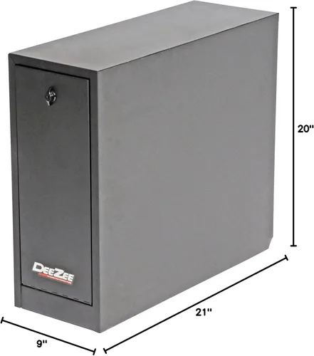 Vista 7 de Dee Zee DZ95D Caja de herramientas para compartimiento de rueda de acero con cajones
