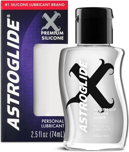 Vista 9 de Lubricante personal de gel de silicona Astroglide X, impermeable de gran calidad, 015594011516, líquido, 1