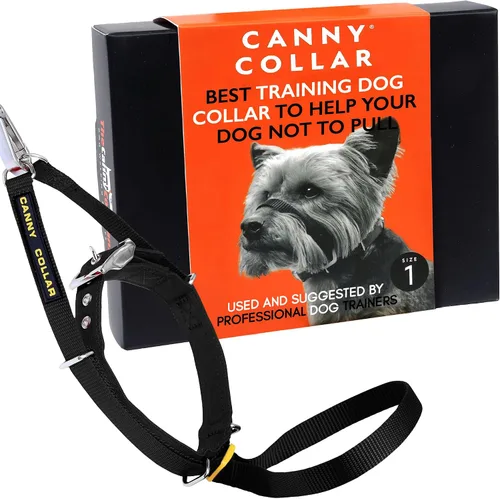 Vista 12 de Canny Gentle - Collar de cabeza de entrenamiento para perros sin tirones, color negro, talla 4 Kind, safe, comfortable & gentle, trains your dog
