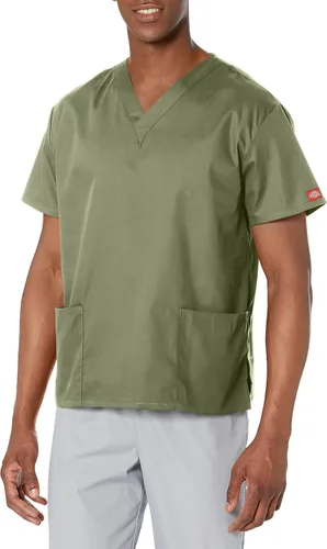 Vista 22 de Dickies EDS Signature - Camiseta quirúrgica para mujer, cuello en V, ajuste Negro