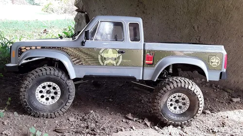 Vista 4 de Juego de calcomanías de cuerpo de vinilo Werkz de East Coast para Element RC Enduro Sendero escala 1/10 control de radio Rock Crawler