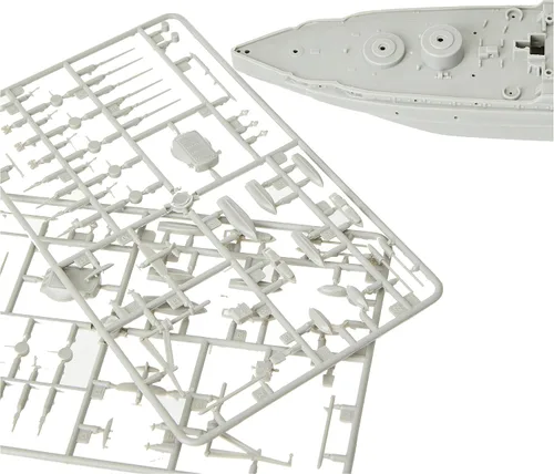 Vista 3 de Hobby Boss HY83401 USS Arizona BB-39 Kit de construcción de modelo de barco