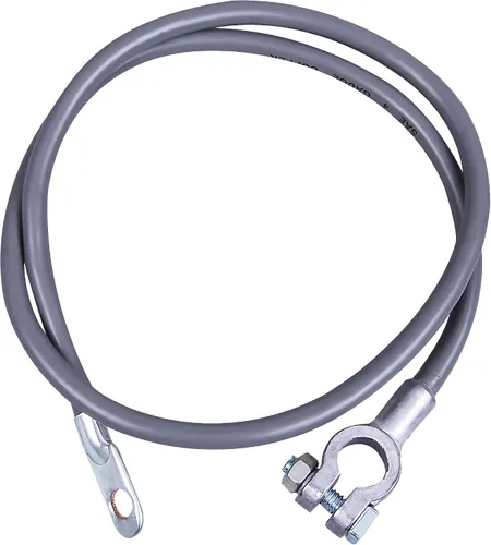 Vista 9 de Cartman Heavy Duty Cables de arranque Calibre 4 UL Listados en la bolsa. Juego positivo/negativo, lengüetas de cobre, aislamiento de PVC flexible