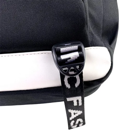 Vista 8 de GO2COSY Anime Demon Slayer Kimetsu no Yaiba Mochila, Negro 4, Mochilas Daypack