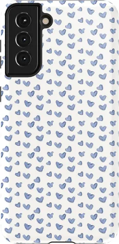 Vista 74 de Casely Funda para Galaxy S21 Here Comes The Sun Colorblock Sunset Diseño protector delgado esencial de doble capa Aquí viene el sol
