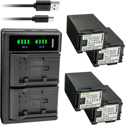 Vista 7 de Kastar Cargador de batería USB LTD2 para Canon VIXIA HF M31 HFM31, VIXIA HF M32 HFM32, VIXIA HF M36 HFM36, VIXIA HF M300 HFM300, VIXIA HF M301
