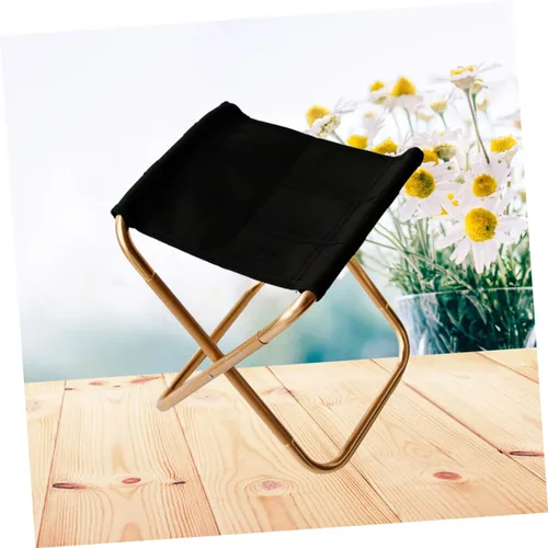 Vista 2 de Taburete plegable para acampar Taburete plegable Taburete plegable portátil Taburete plegable para acampar Taburete plegable Camping Taburete