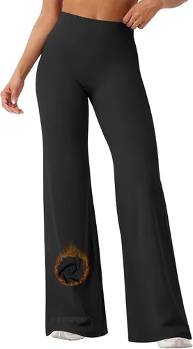 Vista 28 de YEOREO Ease - Leggings rectos para mujer, pantalones de yoga para gimnasio Amarillo (Butter Yellow)