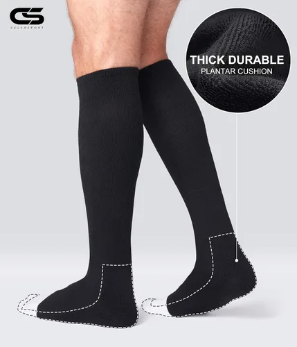 Vista 3 de CS CELERSPORT Paquete de 23 calcetines de béisbol y sóftbol para jóvenes y adultos, calcetines de tubo multideporte