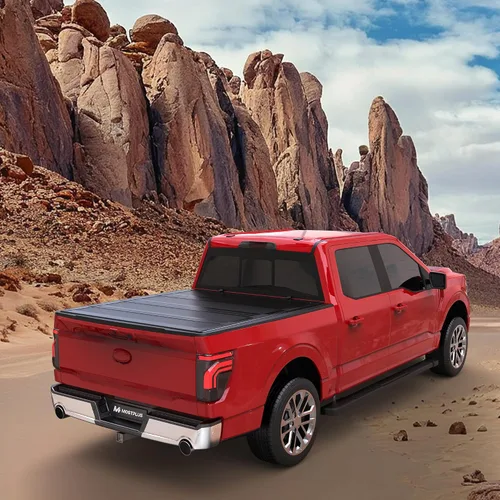 Vista 8 de MOSTPLUS Cubierta rígida de perfil bajo de 5.5 pies compatible con Ford F-150 2WD/4WD 2004-2014 (67 pulgadas)