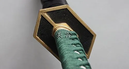 Vista 2 de S2717 ANIME KYOUKA SUIGETSU AIZEN SOUSUKE SAMURAI SWORD UMBRELLA 39.5 pulgadas, negro