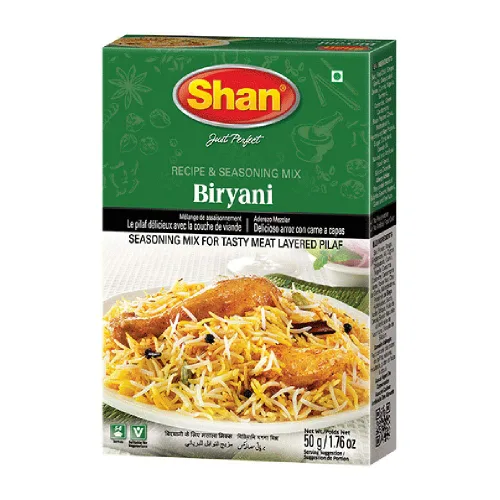 Vista 132 de Shan Chicken 65 - Mezcla de recetas y condimentos de 2.1 oz (60 g) - Polvo de especias para pollo frito picante agridulce - Adecuado