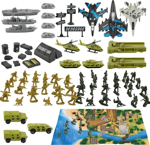 Vista 8 de TOY Life Army Men Playset (Mapa de aterrizaje de playa Set 2)