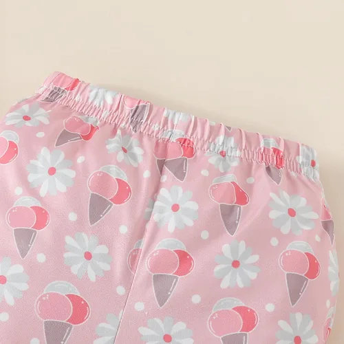 Vista 76 de Sejardin Ropa de verano para bebé y niña, recién nacida, manga corta, con letras, mameluco elástico con diadema