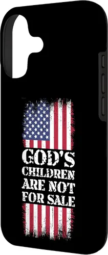 Vista 2 de God's Children are Not for Sale Funny Quote God's Children Case for iPhone 17