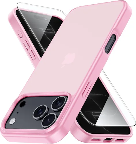 Vista 149 de Yriklso Funda 3 en 1 para iPhone Air, 1 protector de pantalla + 1 lente de cámara, a prueba de golpes para iPhone Air, protección contra caídas