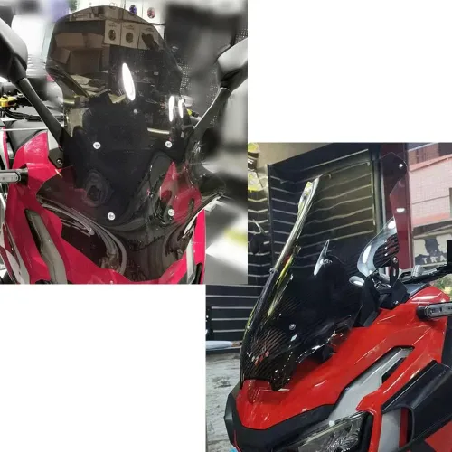 Vista 3 de ADV 150 - Parabrisas delantero para motocicleta, deflector de viento para ADV 150 adv150 2019 2020 2021 (color té)