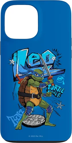 Vista 24 de Teenage Mutant Ninja Turtles: Mutant Mayhem Leo Turtle Power - Carcasa para iPhone 17