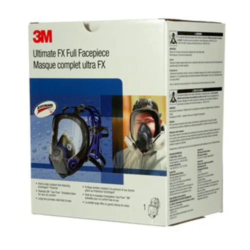 Vista 4 de 3M Safety 142-FF-403 Ultimate FX Respirador reutilizable de cara completa, grande