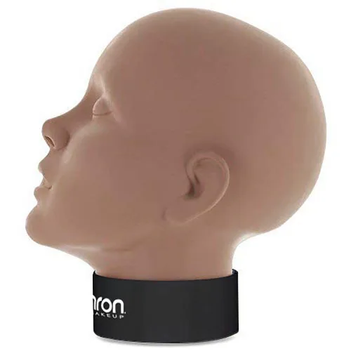 Vista 5 de Mehron Professional cara para práctica de maquillaje y pintura facial para estudiantes.