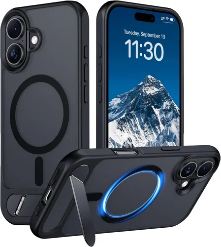 Vista 19 de Funda para iPhone 11 con compatibilidad magnética, [Soporte invisible incorporado][Compatible con MagSafe]