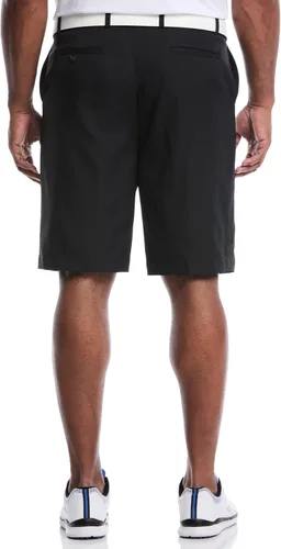 Vista 2 de Callaway Pantalones cortos de golf Performance Flat Front Pro Spin 3.0 para hombre con cintura activa