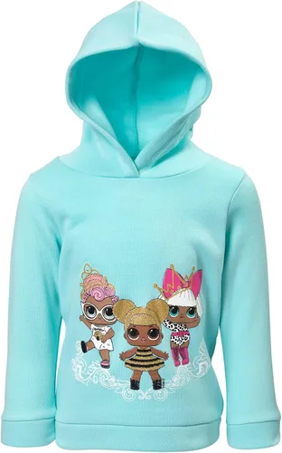 Vista 3 de L.O.L. Surprise! Queen Bee Diva - Sudadera con capucha de forro polar para niñas pequeñas y grandes