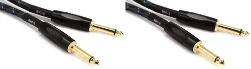 Vista 2 de BOSS Cable de instrumento de 5 pies (4.9 ft), conector recto de ¼ pulgada (BIC-5), 1/4 pulgadas