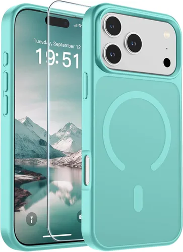 Vista 294 de SUPFINE Funda magnética para iPhone SE 2022 (3ª)/2020 (2ª), iPhone 8 (compatible con MagSafe) (protección contra caídas de grado militar), funda