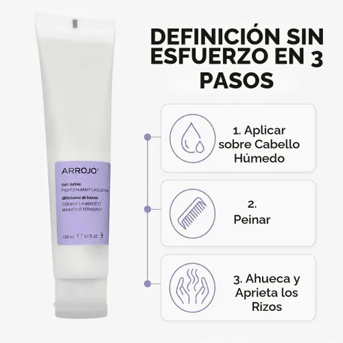 Vista 4 de ARROJO Definidor de rizos de 1 fl oz