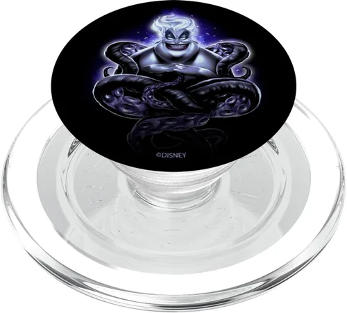 Vista 8 de Disney Villains Ursula Purple Hue Retrato PopSockets PopGrip: agarre intercambiable para teléfonos y tabletas