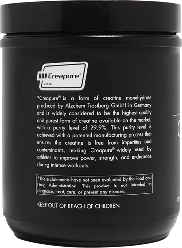 Vista 3 de CLEAN Creatina - Creapure 100% creatina monohidrato en polvo para la salud muscular, el rendimiento y el apoyo cognitivo Certificado por terceros