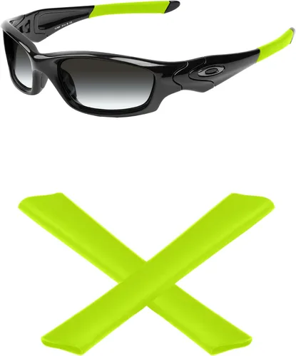Vista 12 de Mryok Auriculares de repuesto para gafas de sol Oakley Straight Jacket 2007 - Opciones Negro
