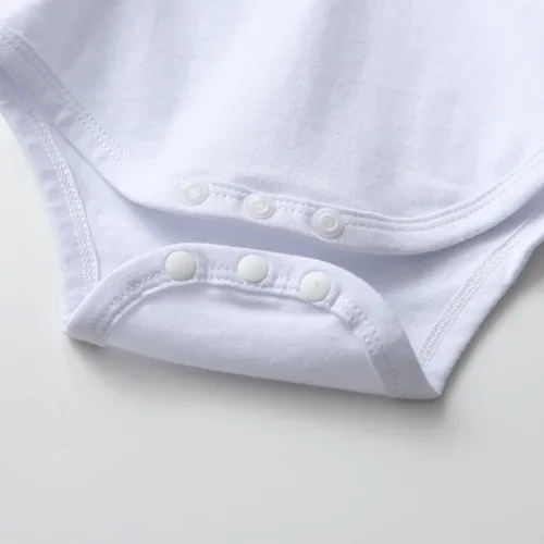 Vista 5 de KuKitty Conjunto de 3 piezas de ropa para bebé recién nacido, mameluco de manga larga + pantalones + sombrero