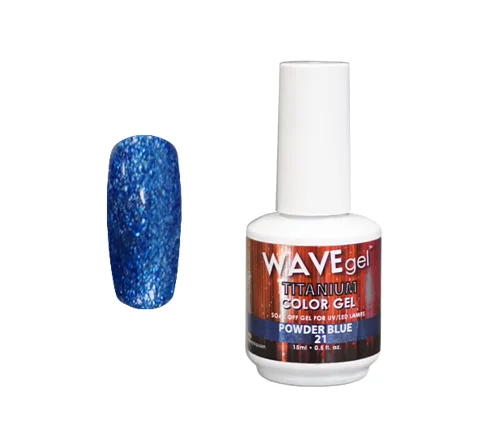 Vista 25 de WAVEGEL - Esmalte de uñas en gel con purpurina, colección Titanio, #28 Twinkle Pink I 0.5 onzas