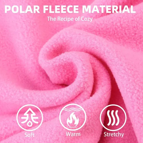 Vista 5 de PUPTECK Sudadera de forro polar con capucha para perro, ropa suave y cálida con capucha para perros pequeños y medianos, para otoño e invierno