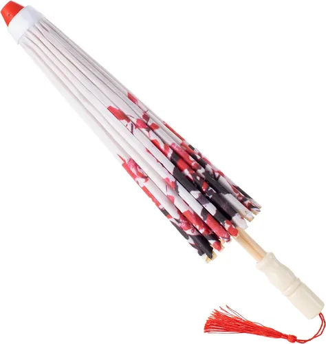 Vista 5 de Elibelle Bata de kimono tradicional japonesa para disfraz de niñas