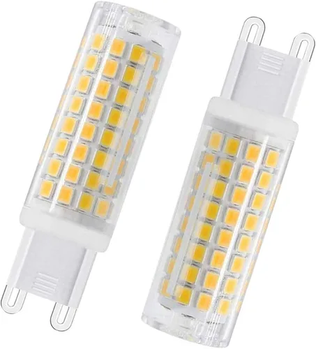 Vista 11 de Bombillas LED G9 de repuesto halógenas de 75 W, color blanco, 6000 K, paquete de 2