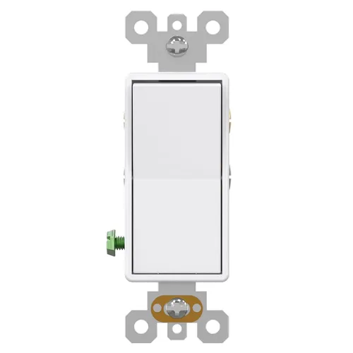 Vista 34 de AIDA Paquete de 1 interruptor de luz basculante Decora de 3 vías, interruptores de luz eléctricos con conexión a tierra automática de 15 amperios