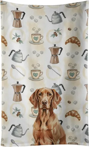 Vista 354 de Caroline's Treasures Afghan Hound - Toalla de cocina para barra de café, terciopelo frontal y lazo de algodón, lavable a máquina Sabueso afgano