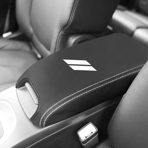 Vista 7 de YOSRTER - Funda para el reposabrazos de la consola central para Dodge Journey, accesorios 2011-2018 2019 2020, de piel antiarañazos