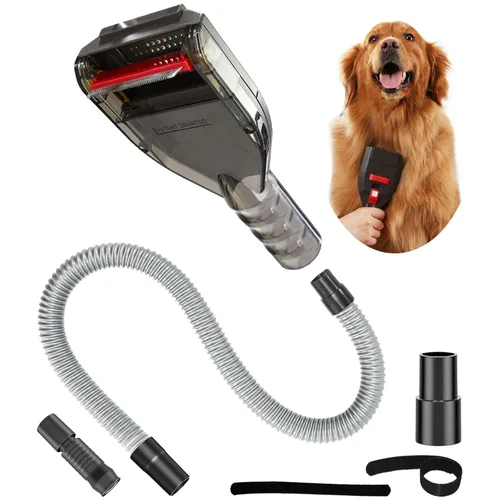 Vista 10 de Accesorio de vacío para pelo de perro para Dyson Cordless Upright Canister, herramienta de aseo para mascotas Cepillo para muda para V6 V7 V8 V10