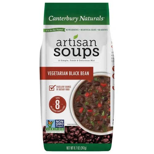 Vista 12 de Canterbury Naturals Mezcla de sopa artesanal, mezcla de sopa de fideos con pollo, sin OMG, hace 8 porciones, bolsa de 6.5 onzas (paquete de 3)