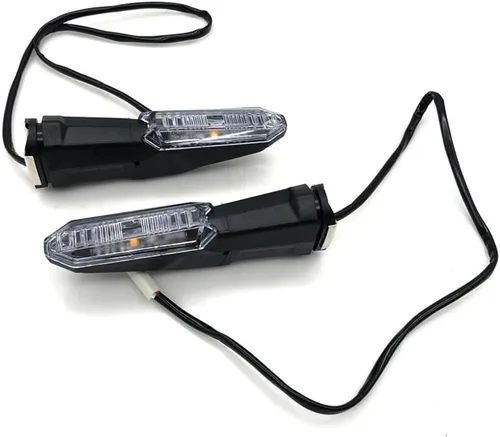Vista 9 de ESPEEDMTC - Luces traseras para Kawasaki KLZ KLE Versys 650 1000, intermitentes, luces traseras de cambio de luz delantera y trasera, intermitente
