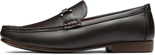 Vista 2 de Bruno Marc Mocasines de vestir para hombre, mocasines casuales para conducir, Mocasín