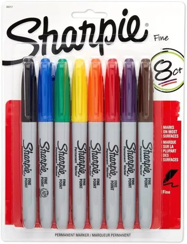 Vista 2 de SHARPIE FP MARKR ASST8PK