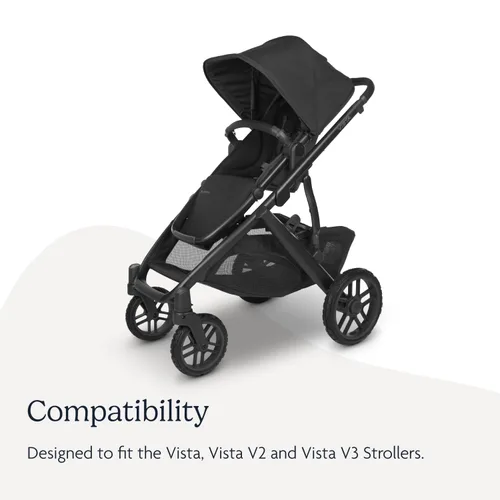 Vista 6 de UPPAbaby Ruedas todo terreno para cochecito Vista, Vista V2 y Vista V3, duraderas para nieve y adoquines, fijación rápida, incluye cuatro, ruedas
