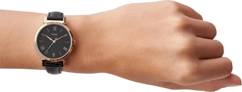 Vista 6 de Fossil Reloj Daisy de cuarzo para mujer de acero inoxidable informal